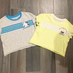 Sold!!!Girls Justice t shirts